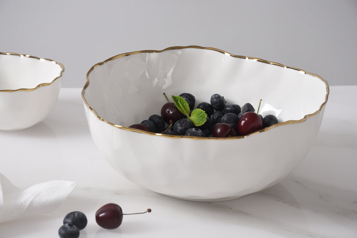 Medium Portofino White Bowl