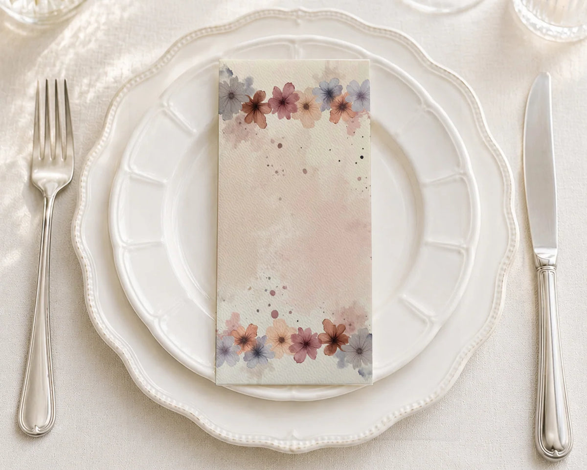 Delicate Blossoms Guest Towel