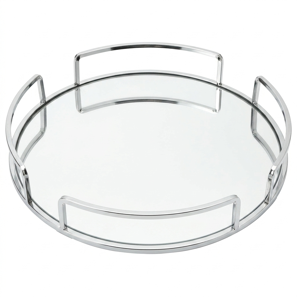 Modern Round Vanity Tray