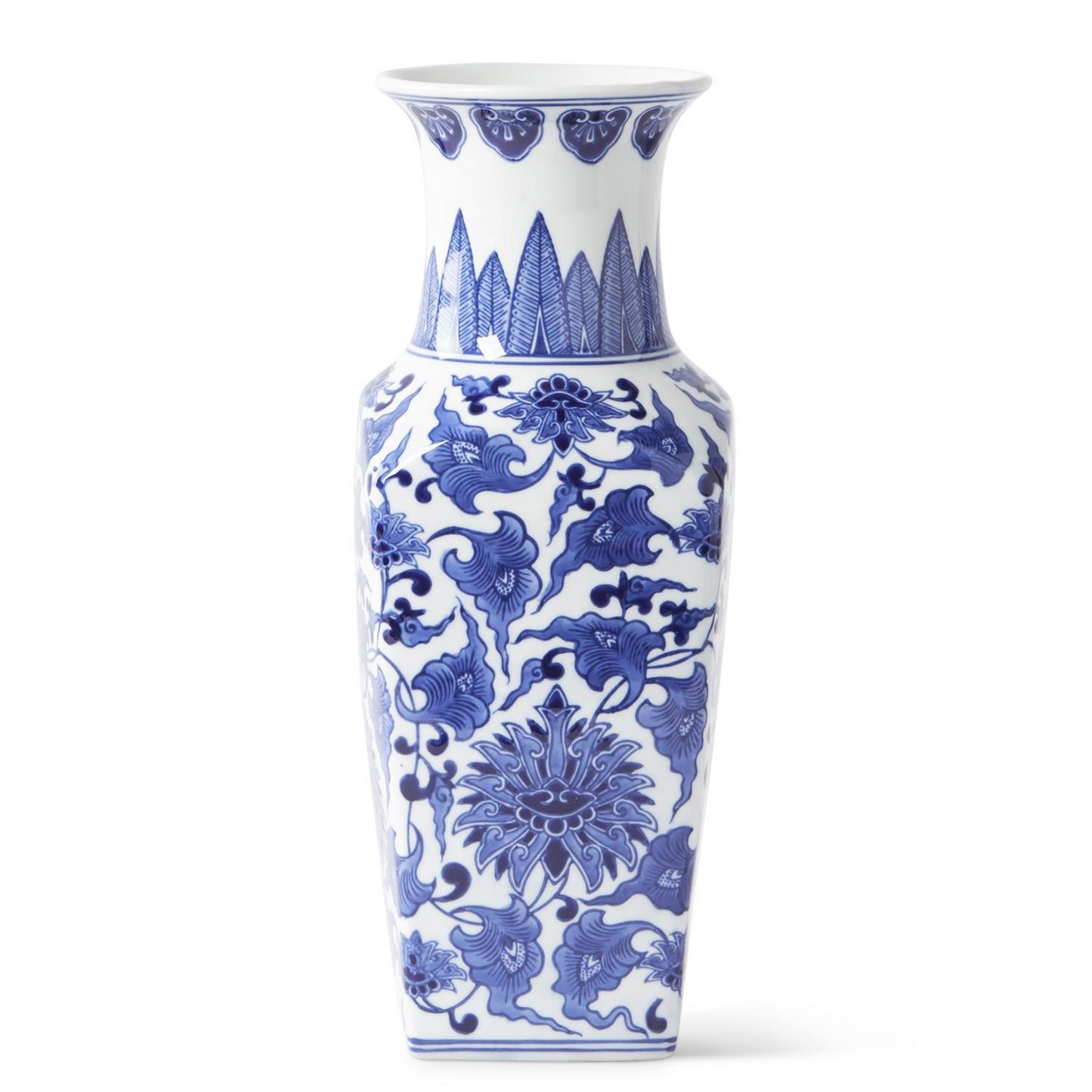 Blue White Chinoiserie Vase