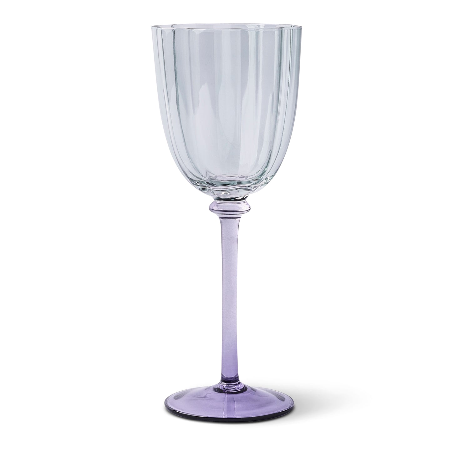 Two Tone Wine Glasses Set of 6