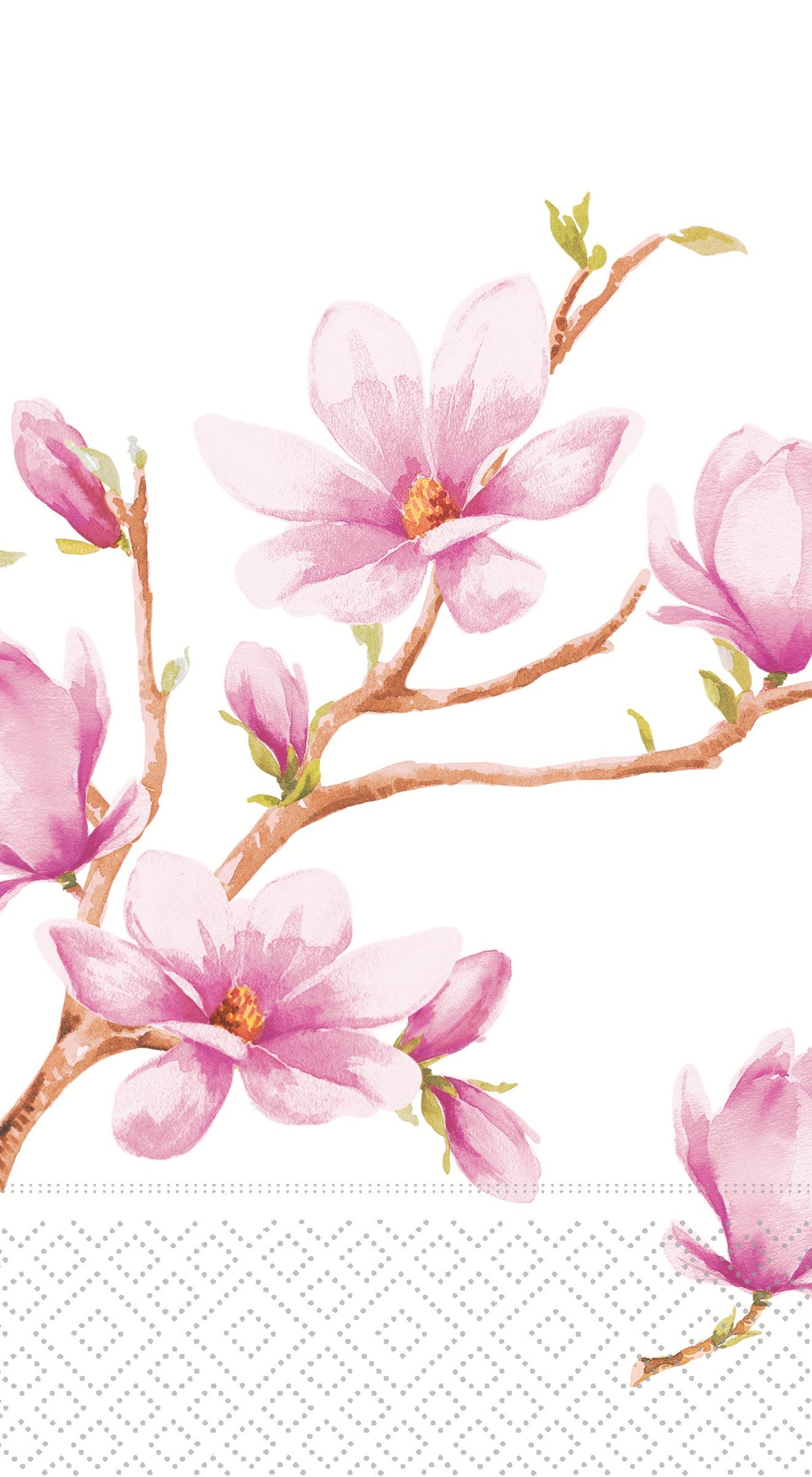 Pink Magnolia Guest Towel 16pk