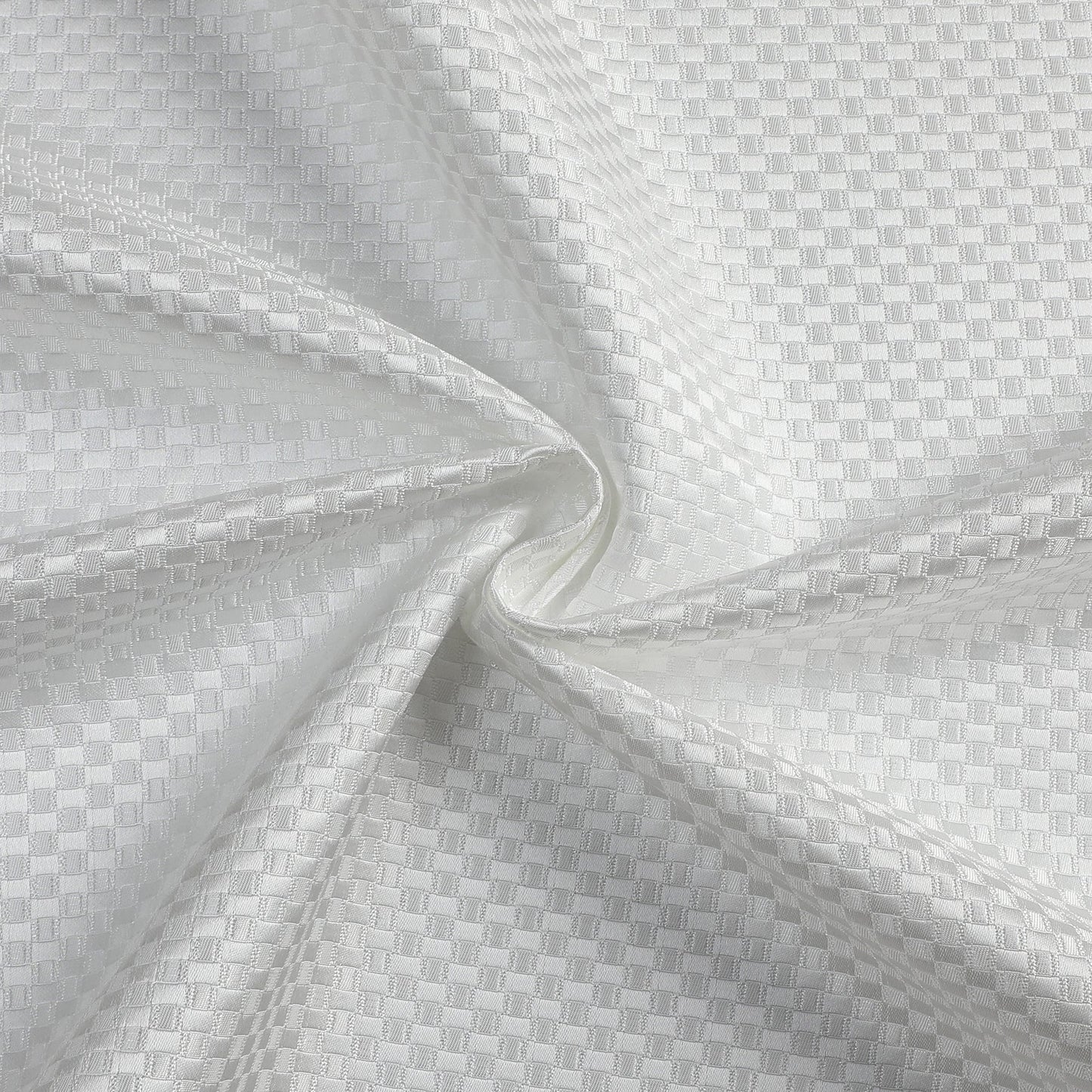 Jacquard Transom White Tablecloth