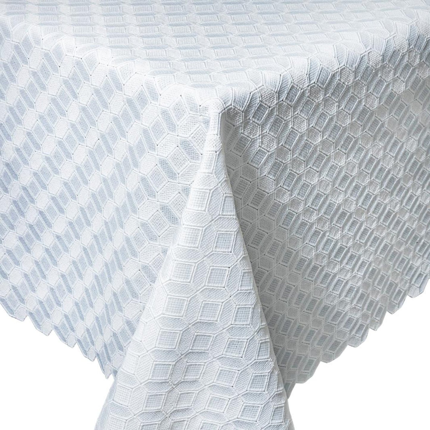 Eyelet Diamond Tablecloth