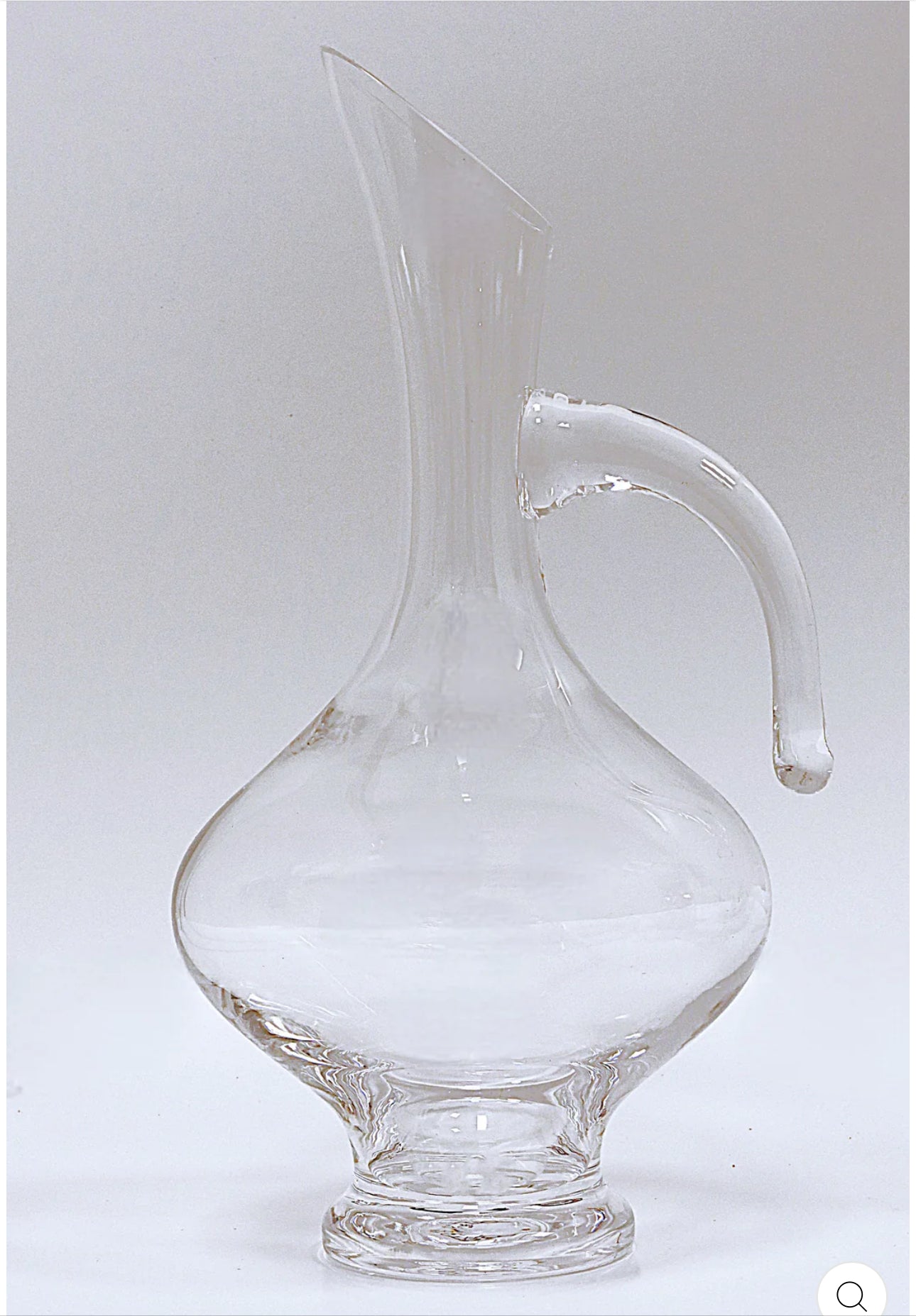 Clear Pitcher with Handle 10.6