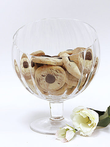 Slant Bowl with Spiral Design-Small 5.5 x 7