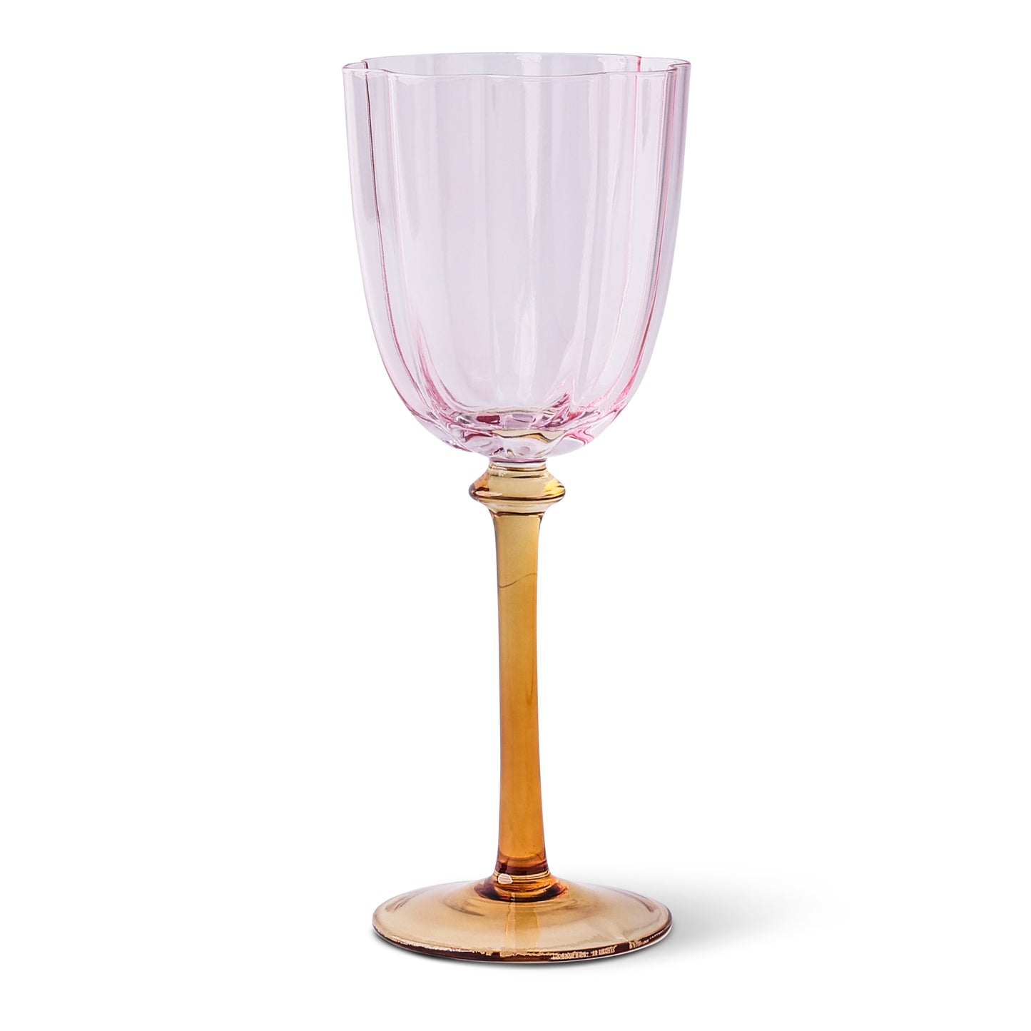 Two Tone Wine Glasses Set of 6