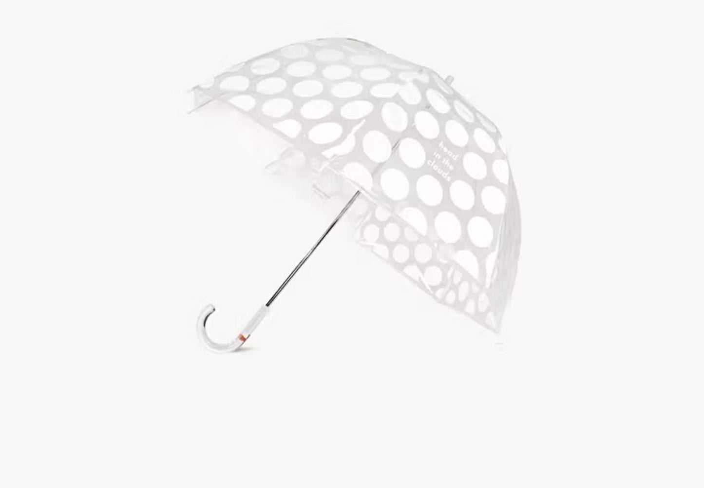 Jumbo Dot Clear Umbrella