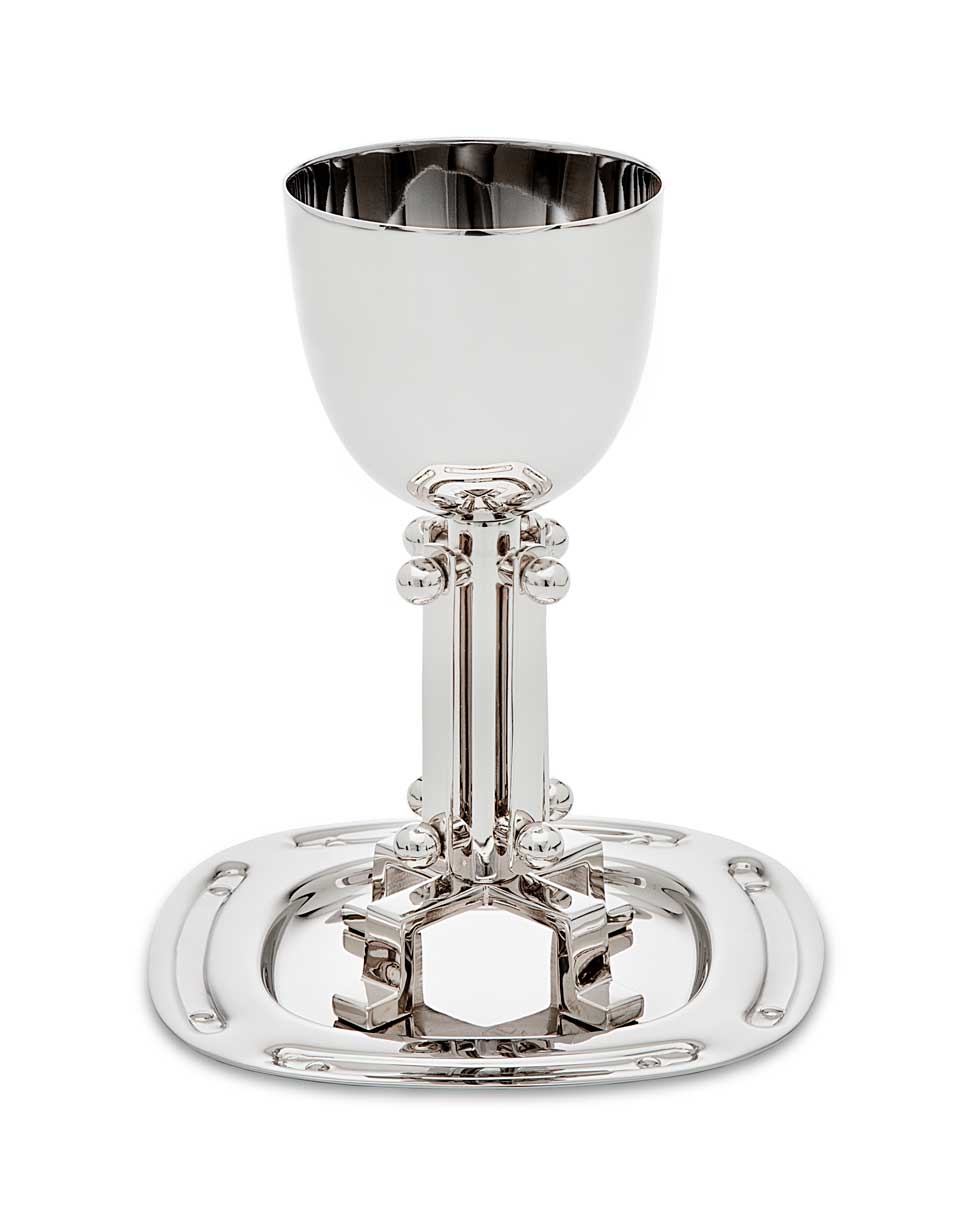 Suspension Nickel Kiddush Cup Set