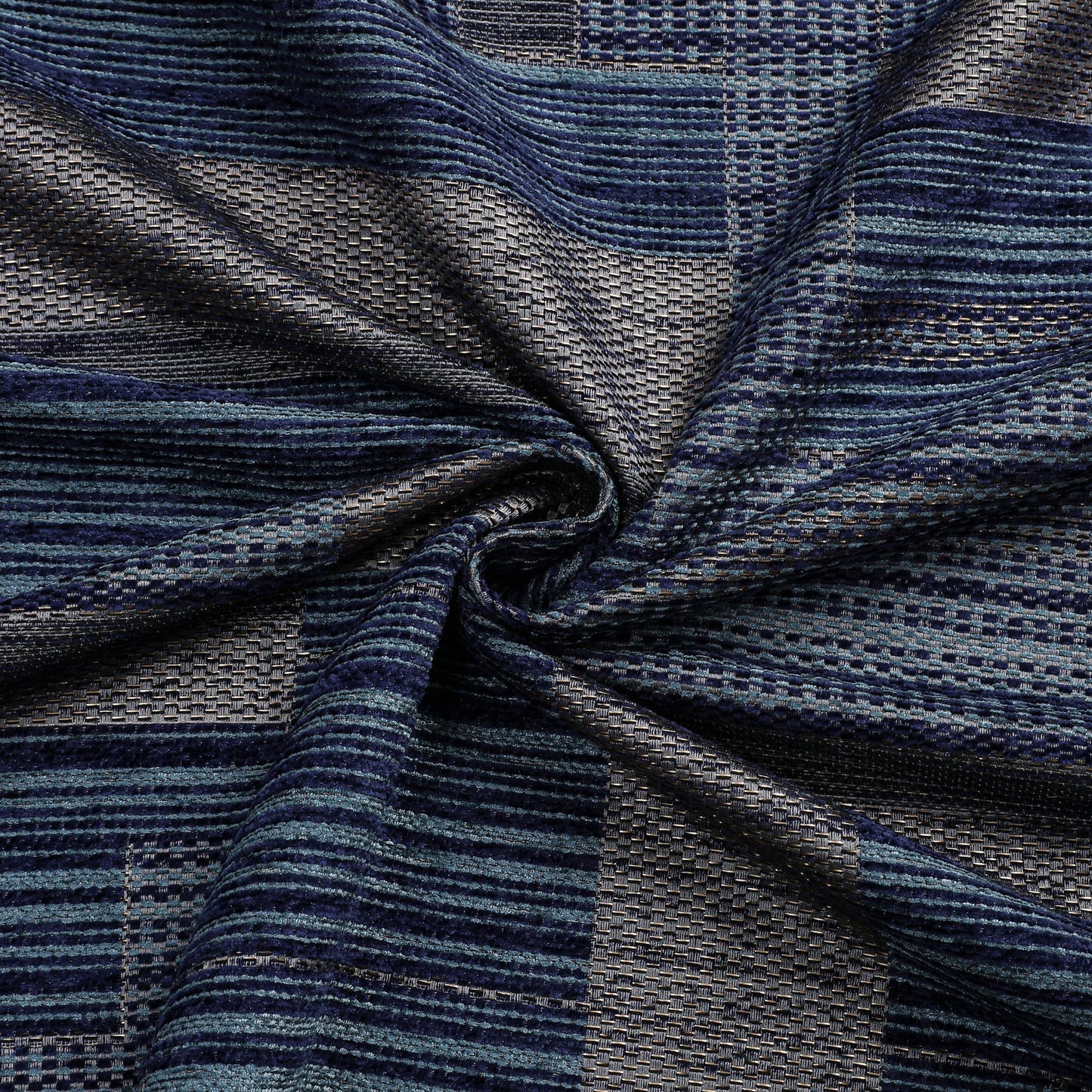 Chenille Lush Maui Navy Tablecloth