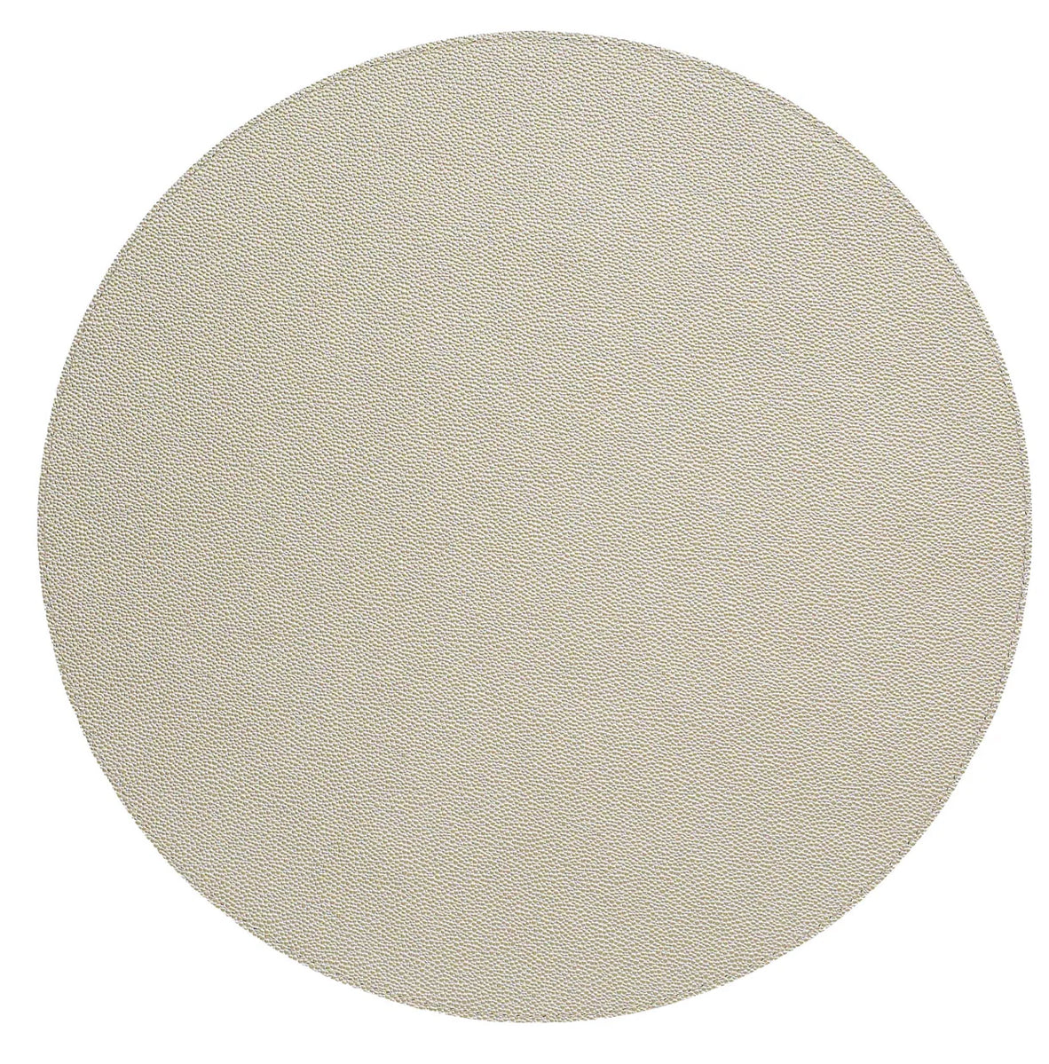 Round Vinyl Placemats-Pearl 16" Set of 4