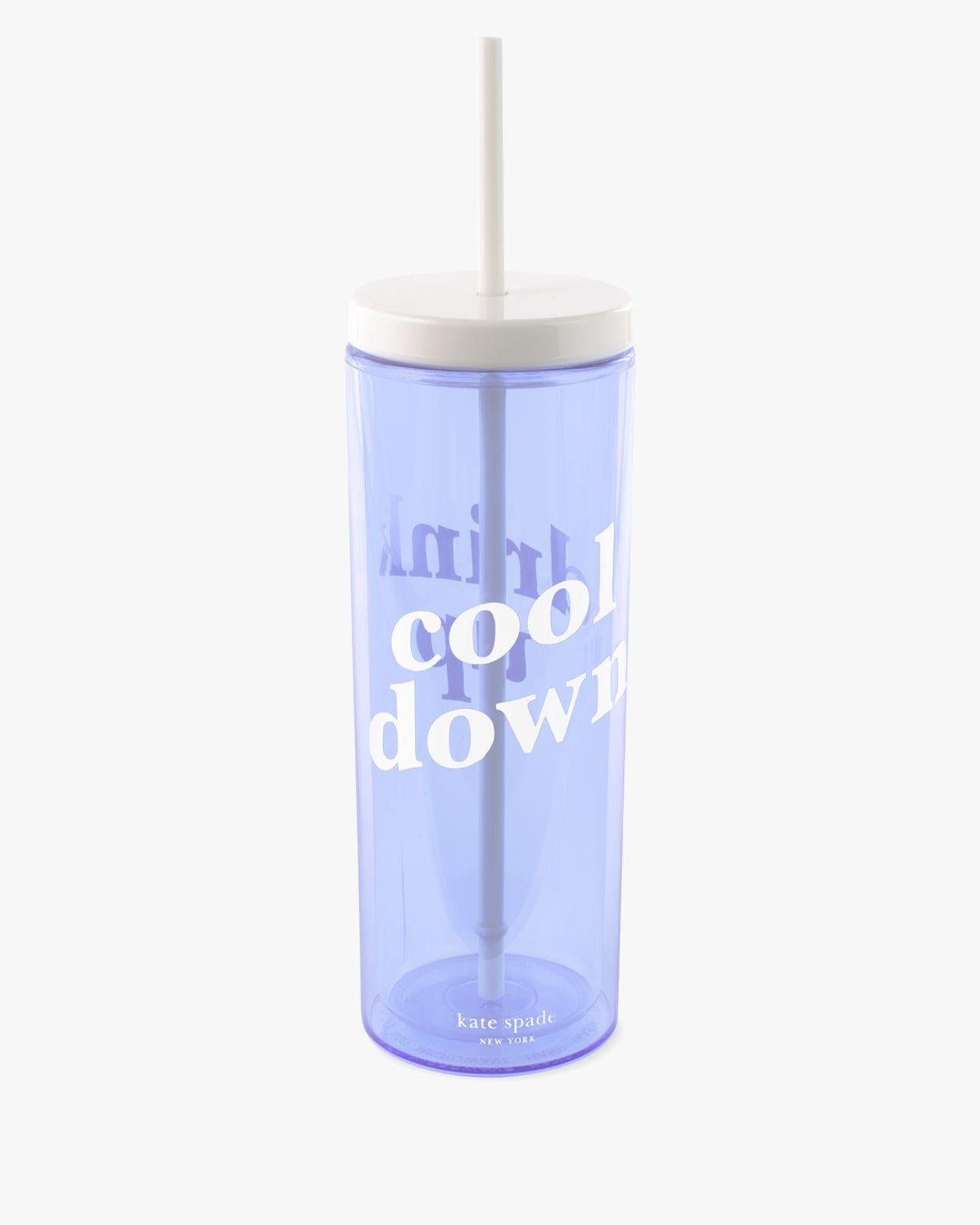 Cool Down Tumbler W/ Straw