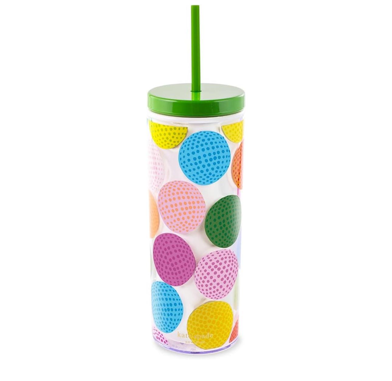 Mini Golf Tumbler W/ Straw