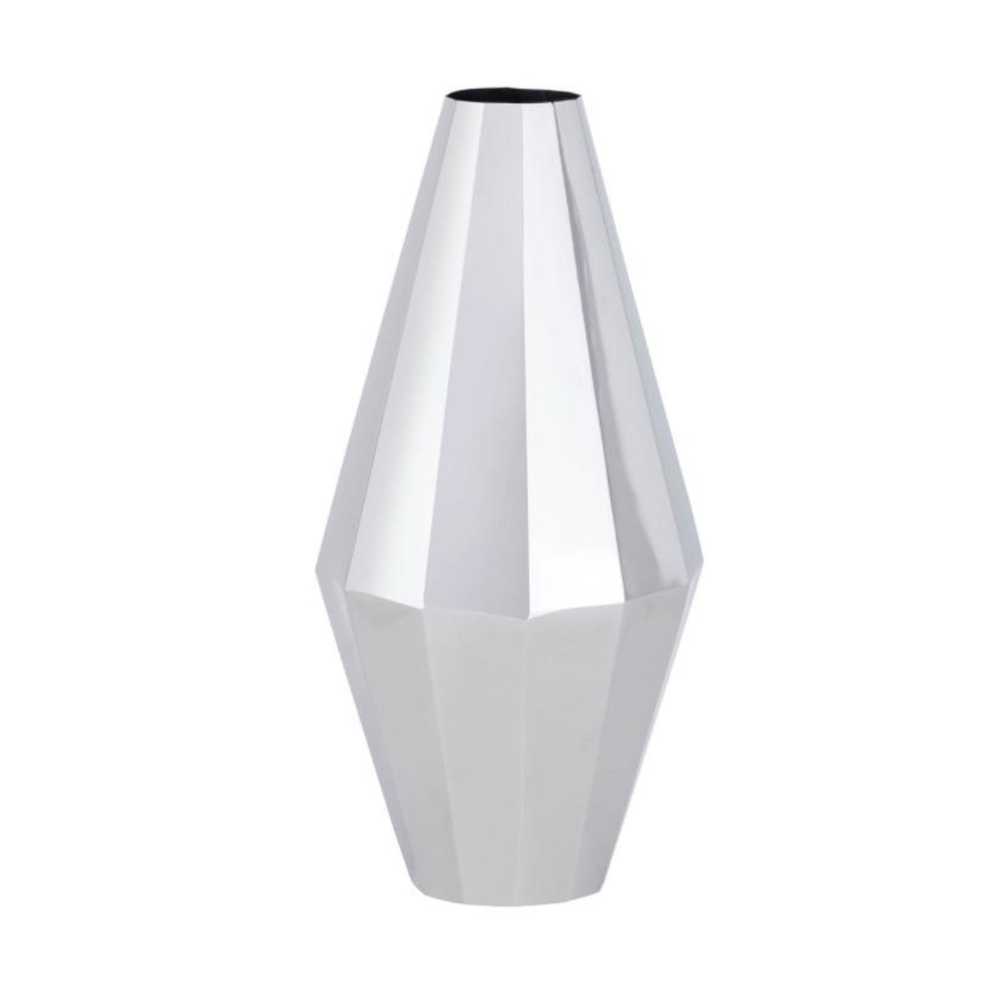 Conical Steel Flower Vase