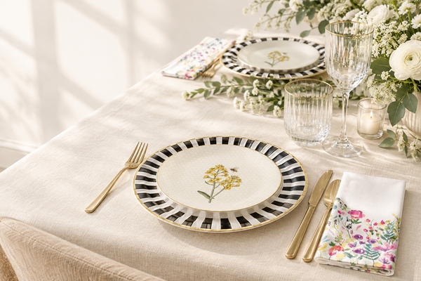 How to Create an Elegant Party Table with Disposable Plates