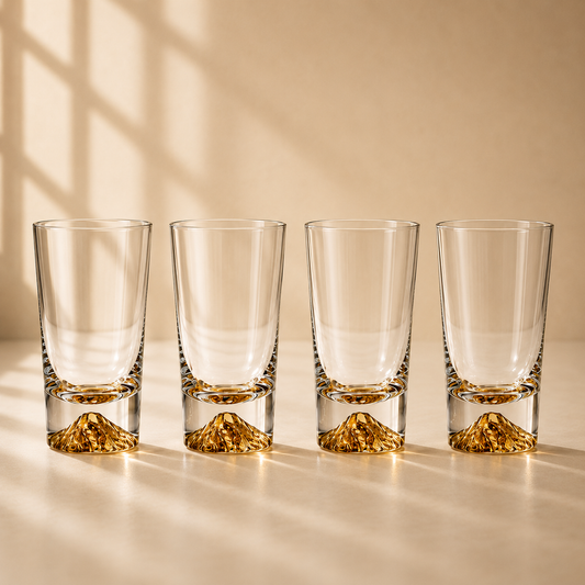Sierra Gold Novo Set of 4 Highball Glasses