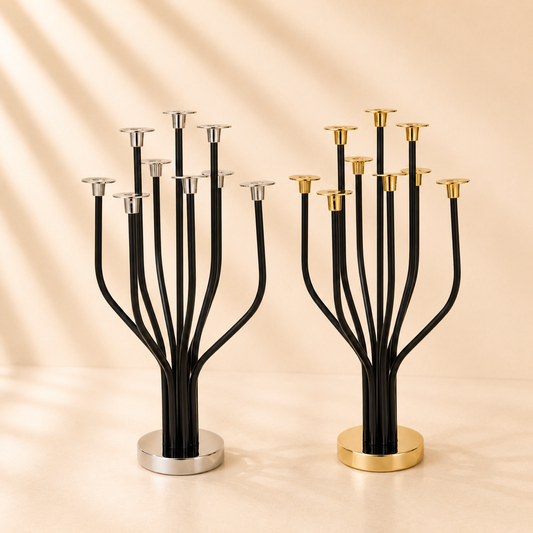 9 Lite Tree Candelabra