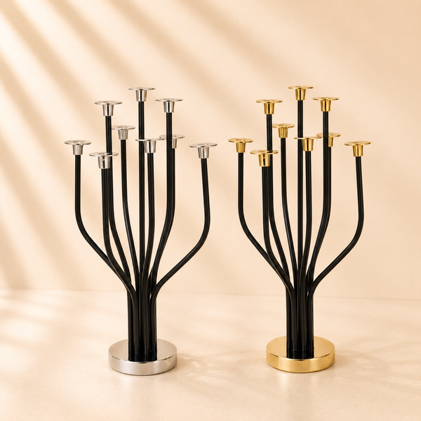 9 Lite Tree Candelabra