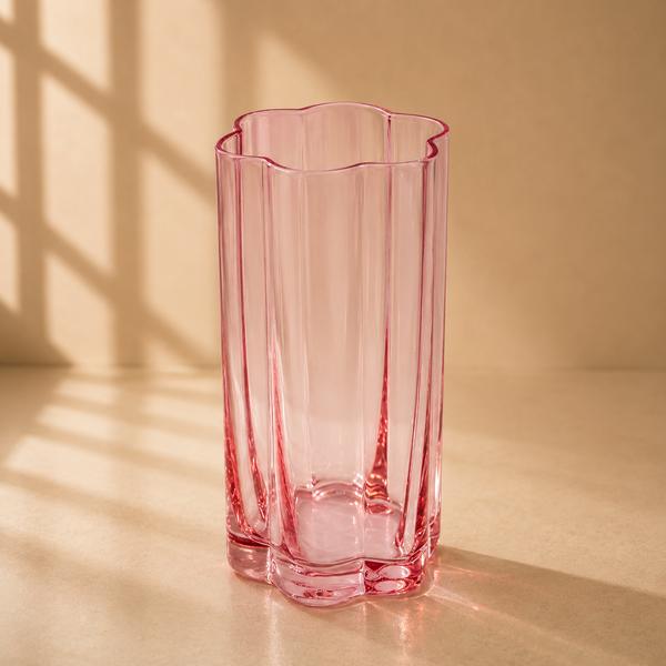 Flower Highball Flamingo Island Set of 6