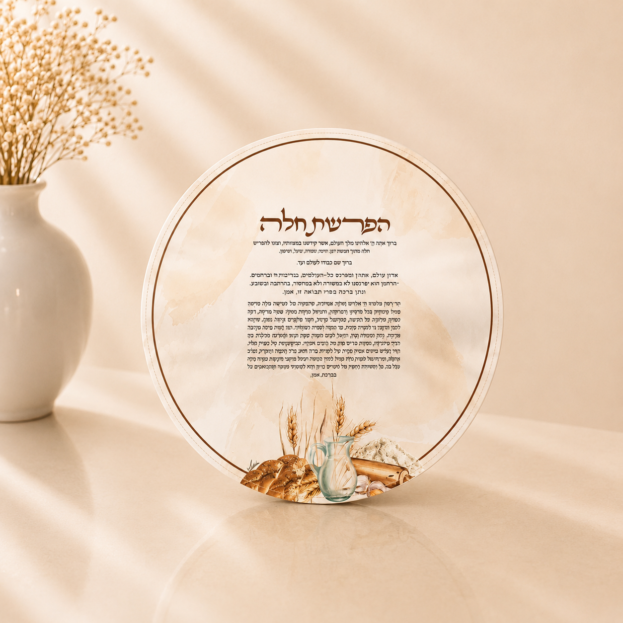 Artwork Hafrashas Challah Cover