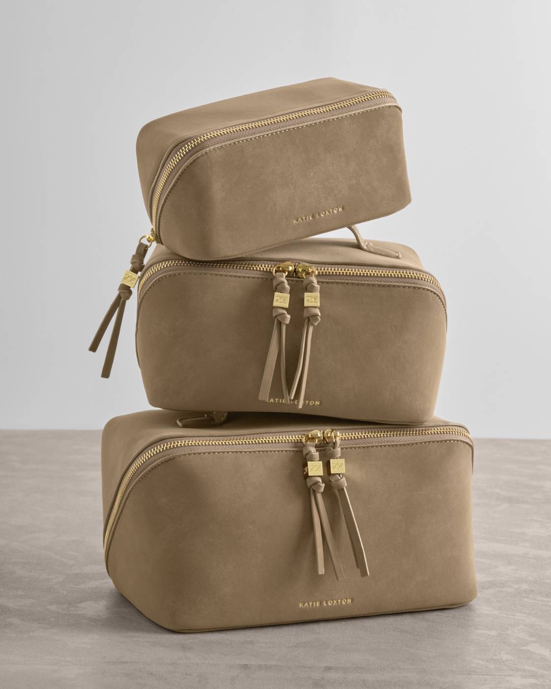 Katie Loxton Medium Suedette Makeup Bag