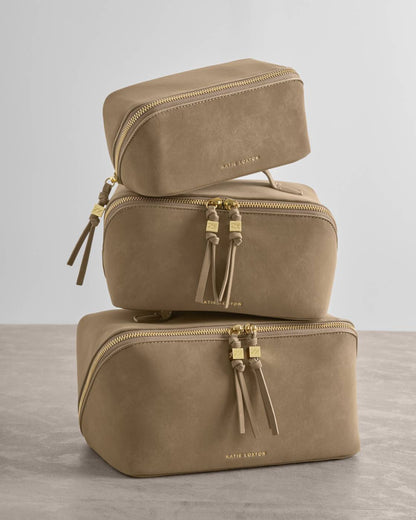 Katie Loxton Medium Suedette Makeup Bag
