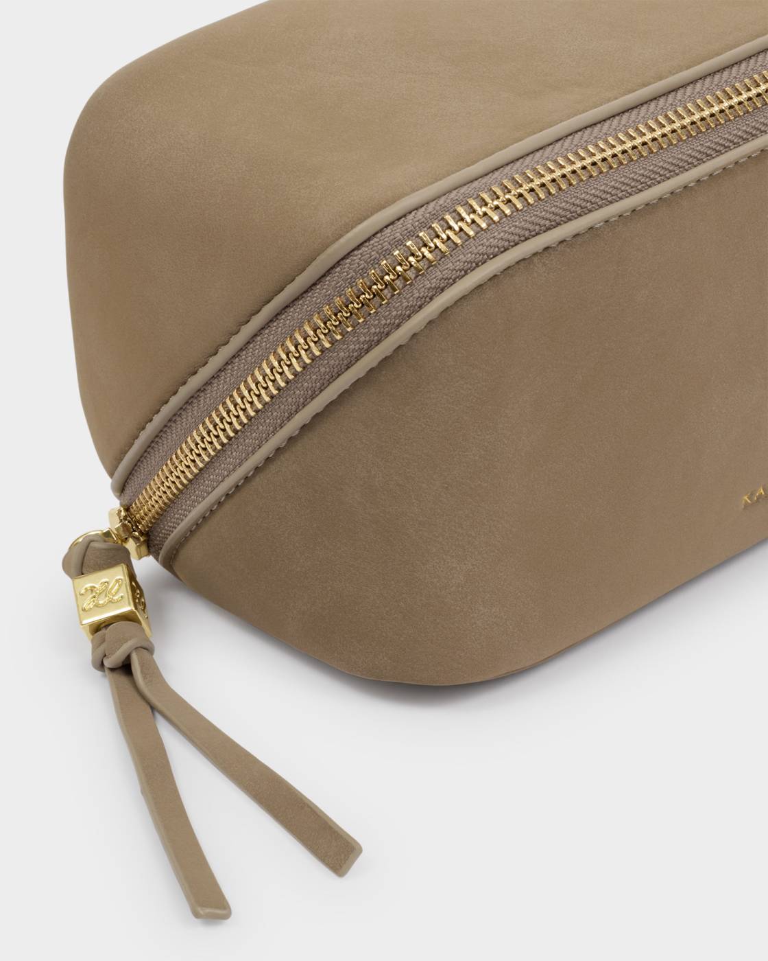 Katie Loxton Fold Out Suedette Mirror Makeup Bag