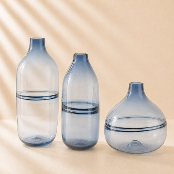 Persian Blue Glass Vase