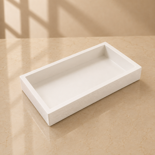 Napkin Holder Ivory White