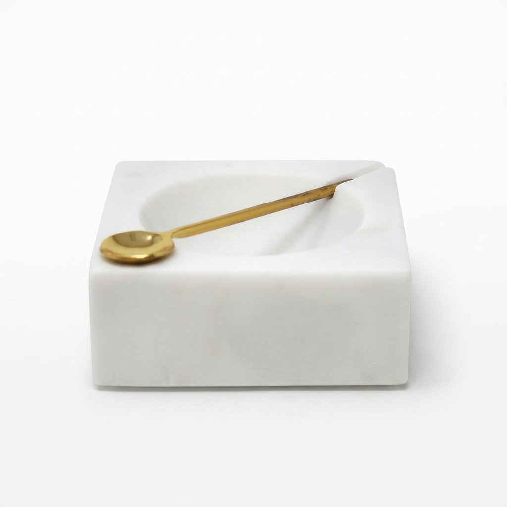 Salt Dish With Spoon
