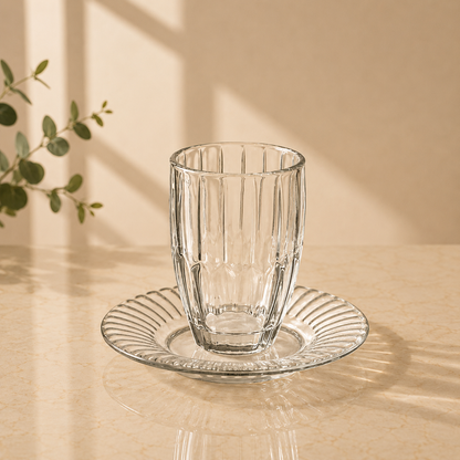 Kiddush Cup And Tray Set