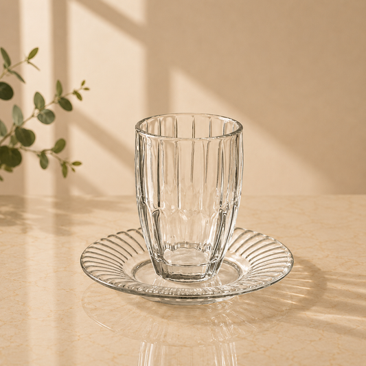 Kiddush Cup And Tray Set