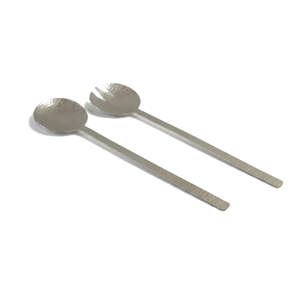 Temari Hammered Salad Servers