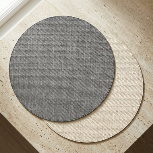 Round Wicker Placemats 15"