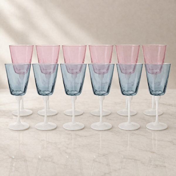 Hammered Water Glasses - Set of 6