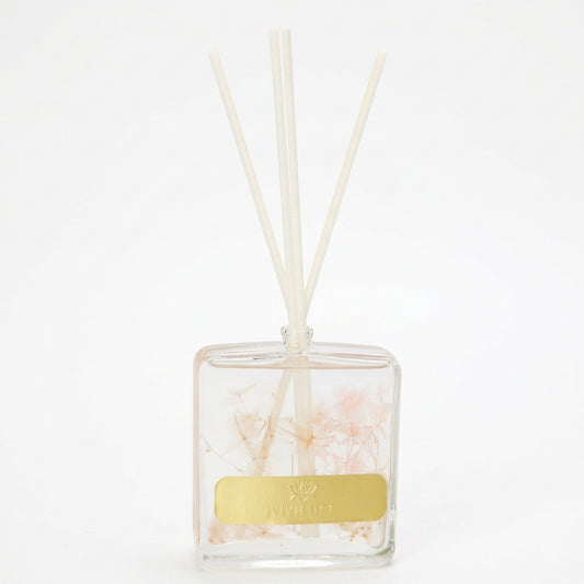 Pink & White Flower Square Diffuser