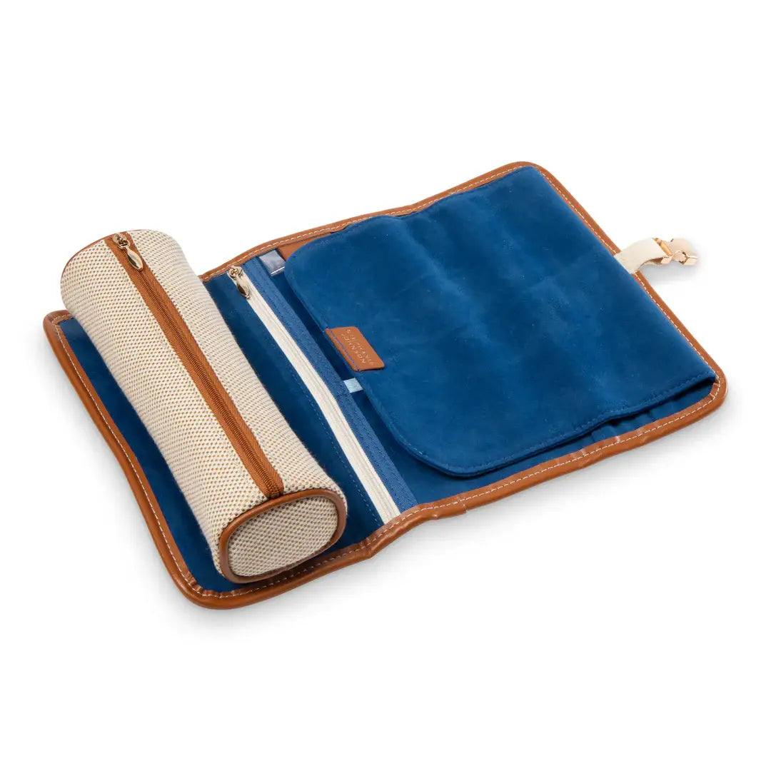 Tropea Ivory Ashley Jewelry Roll