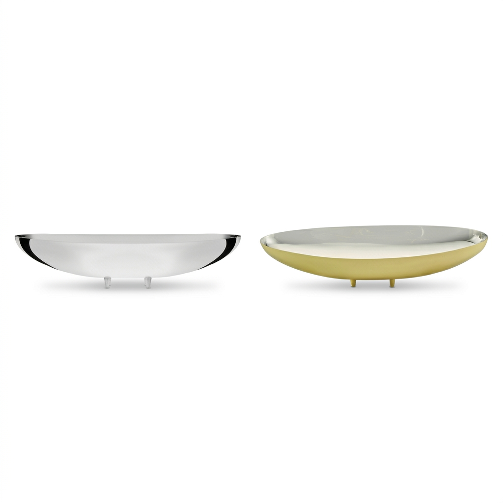 Oval Bowl W/Feet