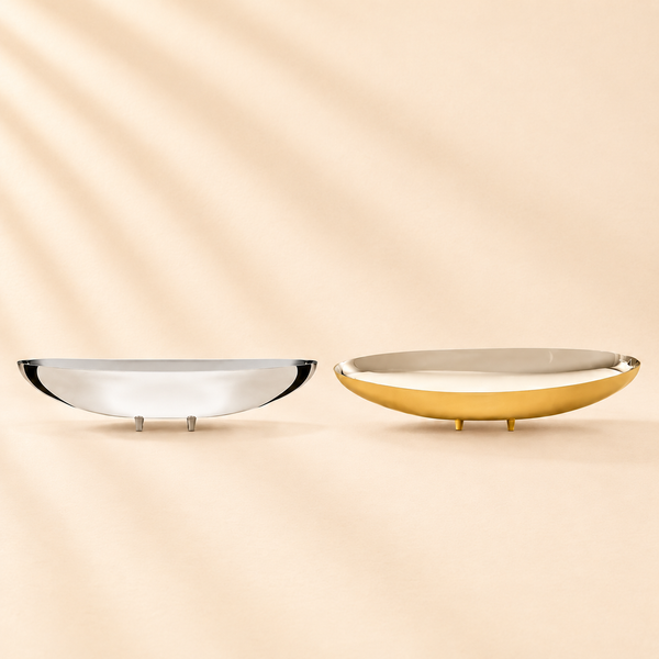 Oval Bowl W/Feet