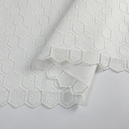 Lace Beehive Lined Tablecloth