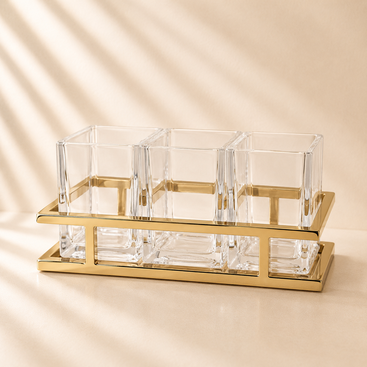Gold Aspen Cutlery Caddy