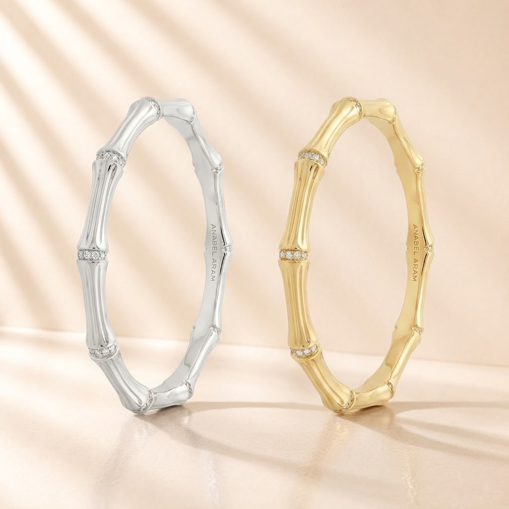 Bamboo Hinged Bangle