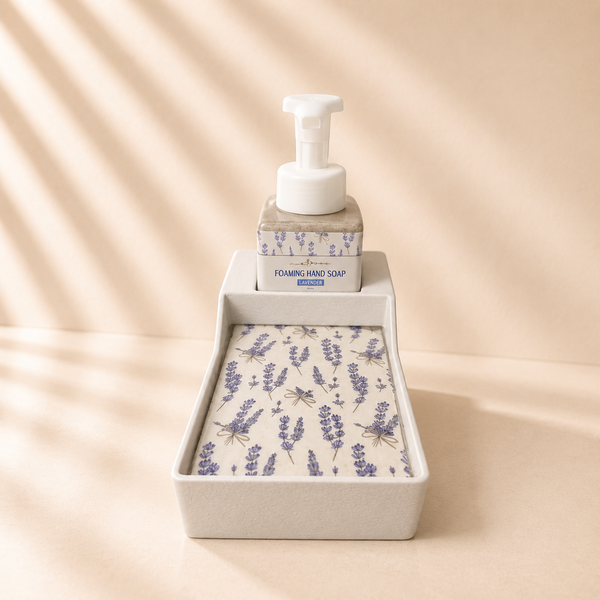 Foaming Hand Soap & Napkin Caddy