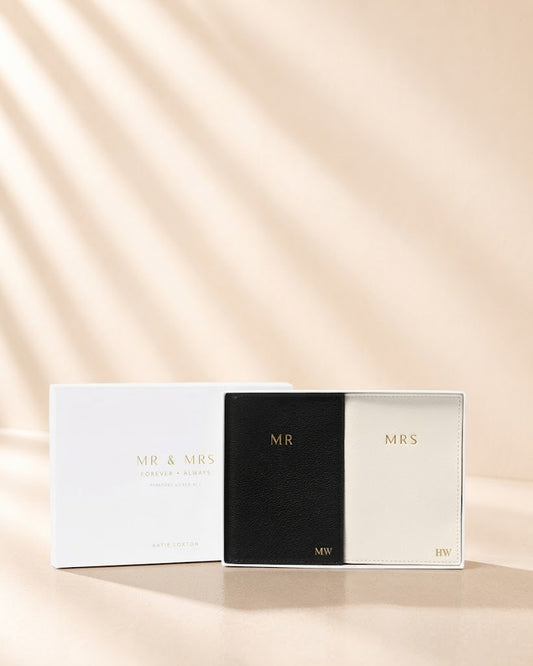 Katie Loxton Bridal Passport Set Mr & Mrs