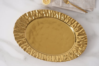 Large Gold Platter
