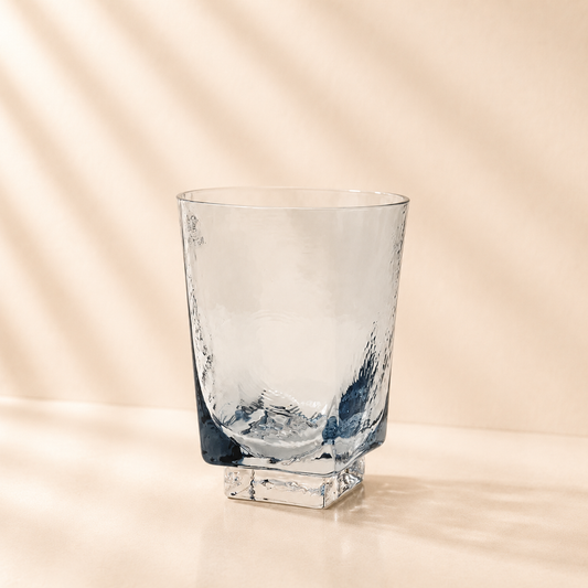 Hammered Blue Tumbler SQ - 6