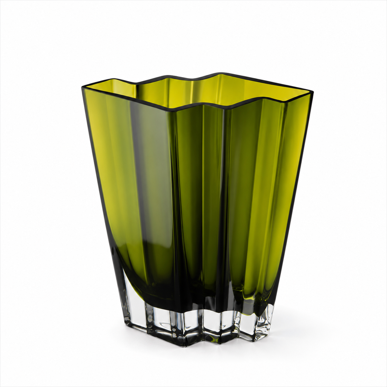 Chevron Vase 9”