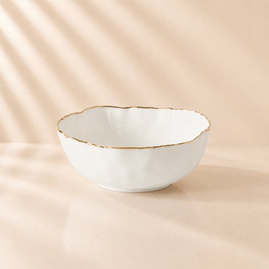 Medium Portofino White Bowl