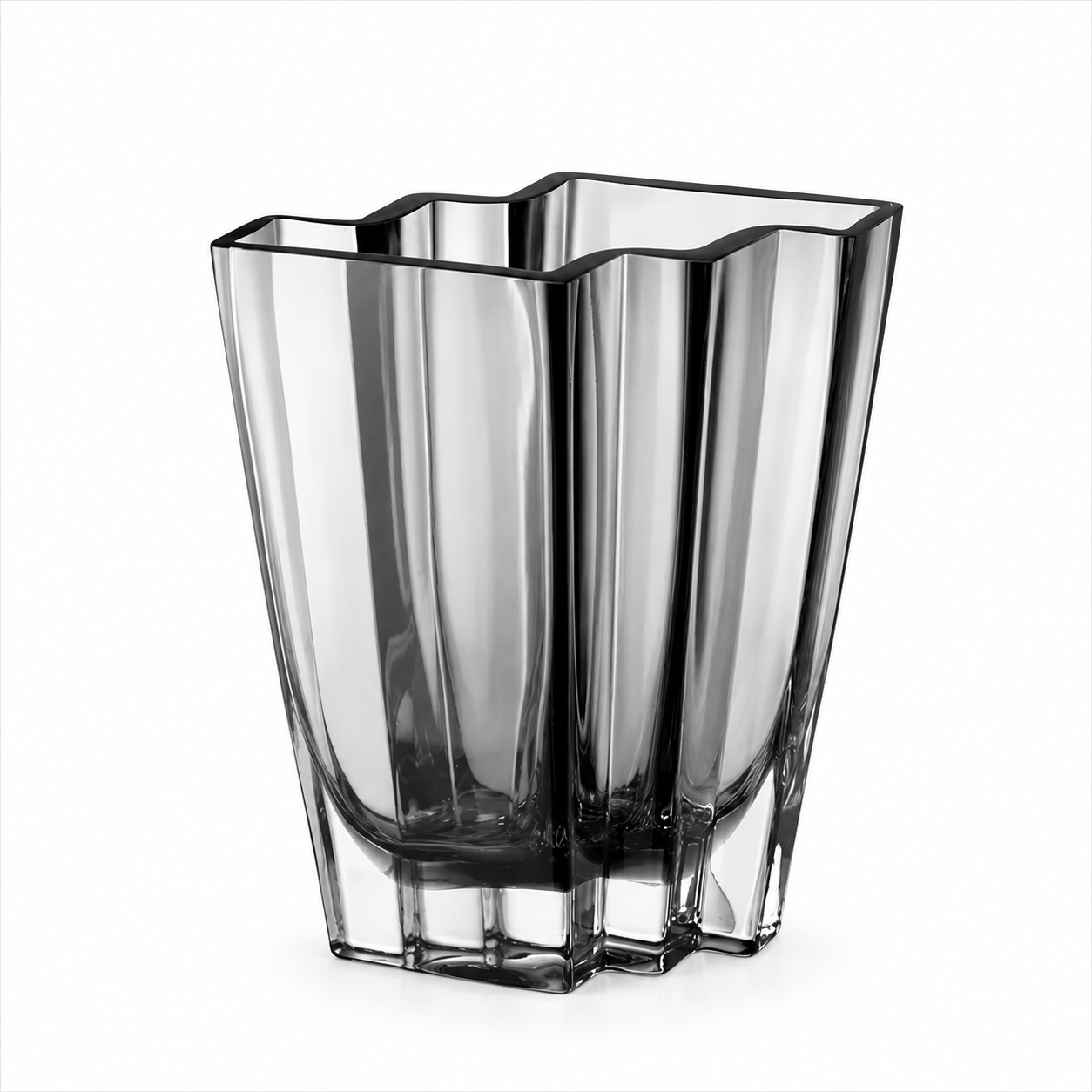 Chevron Vase 9”