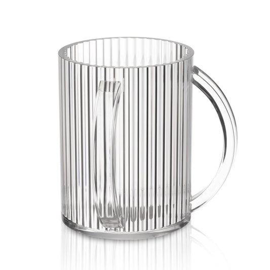 Acrylic Ribbed Washing Cup